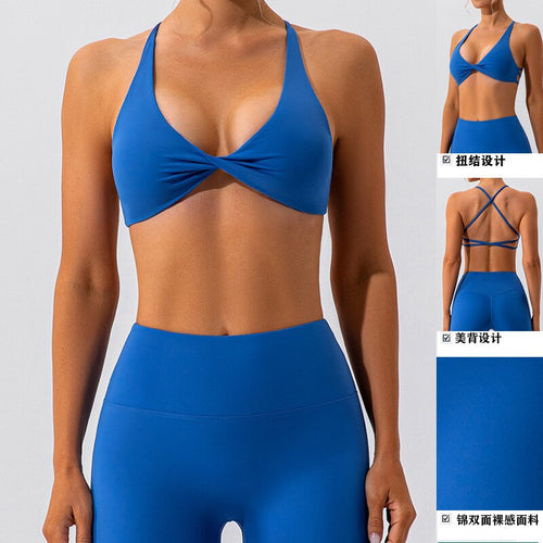 Load image into Gallery viewer, Yoga set shorts Fitness Gym Workout Clothes for Women Leggings Sports Bra Tracksuit
