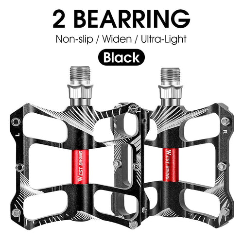 Load image into Gallery viewer, 3 Bearings Bicycle Pedals Durable Aluminum Alloy MTB Mountain Road BMX Bike Pedal Anti-slip Flat Cycling Accessories

