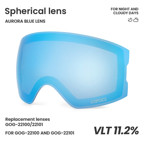 Load image into Gallery viewer, 22101 and 22100 Ski Goggles Magnetic Replacement Lenses Spherical lens and Cylindrical lens
