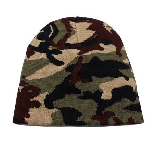 Load image into Gallery viewer, Camouflage Knitted Hat Men Beanie Women Winter Hats For Men Bonnet Knit Caps Autumn Hat Women Warm New Gorros Skullies Beanies
