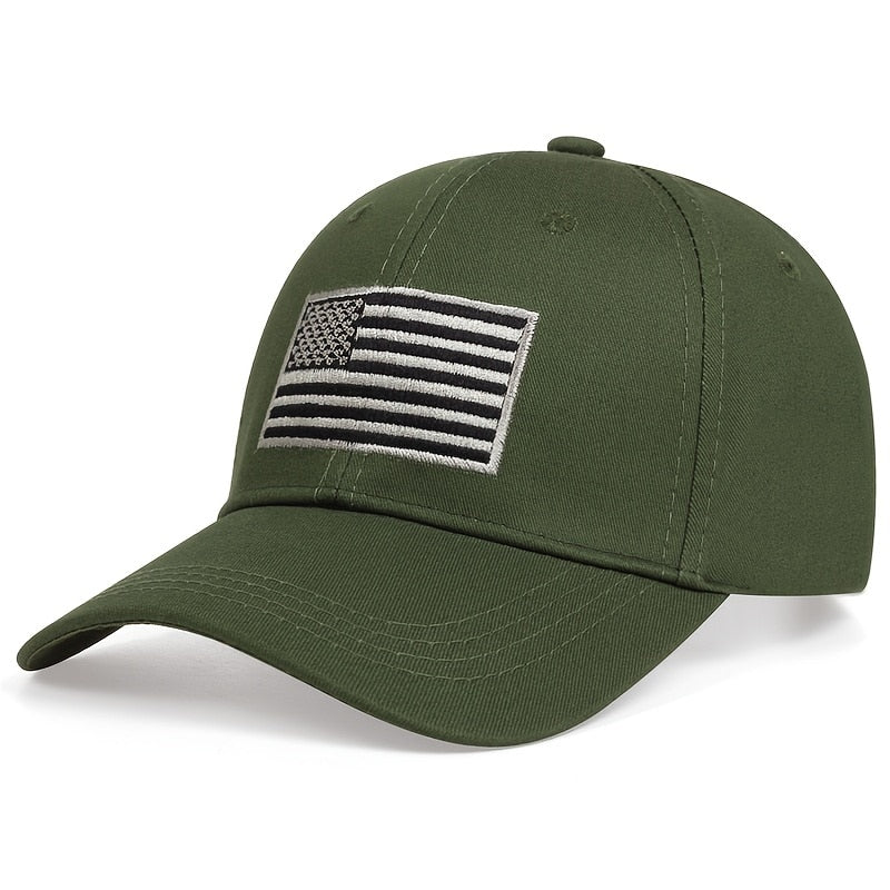 Tactical Army Military USA American Flag Unisex Mesh Embroidered Baseball Cap Men Women Hip Hop Peaked Caps Sport Outdoor Hat