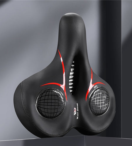 Retro Bicycle Saddle PU Leather Ergonomic Widen Thicken Cycling Saddle Soft GEL Sponge MTB Road Bike Vintage Seat