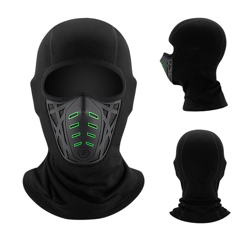 Load image into Gallery viewer, Full Face Scarf Winter Thermal Bike Head Fleece Hat Warmer Windproof Balaclava Breathable Cycling Mask Bicycle Headwear
