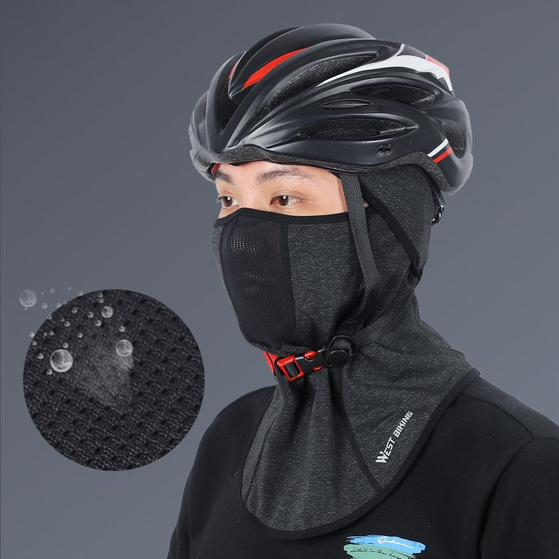 Winter Cycling Balaclava Motorcycle Helmet Liner Fleece Hat Ski Mask Full Face Hood For Hiking Hunting Sports Caps