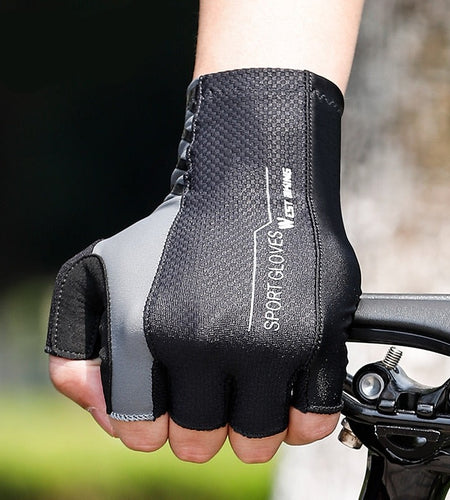 Summer Cycling Gloves Half Finger Men Women Sport Bicycle Gloves Road MTB Breathable Anti-slip Racing Bike Gloves