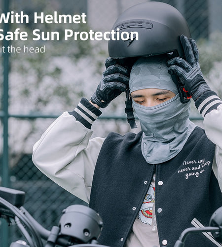 Full Face Mask UV Sun Protection Cycling Mask Summer Balaclava Hat Bike Scarf Breathable Outdoor Motorcycle Face Masks