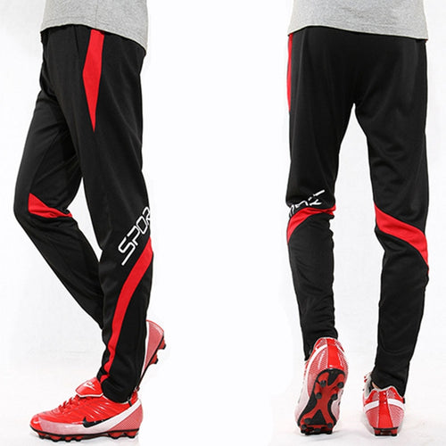 Load image into Gallery viewer, Men Running Sport Pants With Zipper Pockets Football Joggings Training Sweatpants Basketball Soccer Trousers workout pant Male
