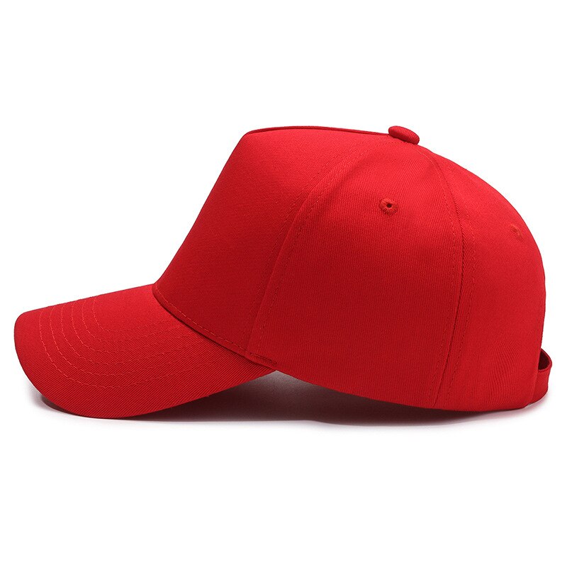 Solid 5 Panel Cap Men's Snapback Baseball Caps Women's Dad Hats Outdoor Adjustable Daddy Hat Bone Casquette