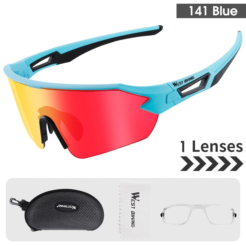HD Polarized Cycling Glasses UV400 Protection Bicycle Outdoor Sports Sunglasses MTB Road Bike Goggles Eyewear