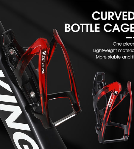Ultralight Bicycle Water Bottle Cage Toughness MTB Mountain Road Cycling Bike Bottle Holder Bicycle Accessories