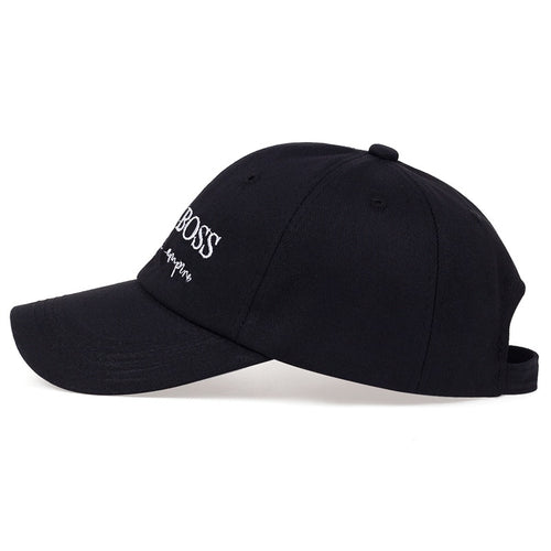 Load image into Gallery viewer, Just a GIRLS BOSS Building Her Empire Letter Embroidery Baseball Cap
