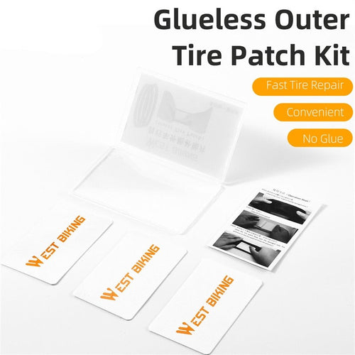Load image into Gallery viewer, 3Pcs/Pack Glueless Bike Tire Repair Kit MTB Road Bike Tubeless Tire Puncture Repair Kit Cycling Fast Tyre Patch
