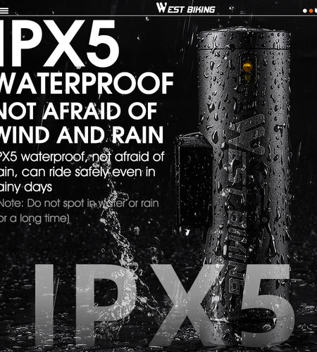 Bike Front Light Rainproof USB Rechargeable Bicycle Light 500LM Cycling Headlight LED 2000mAh Flashlight Bike Lamp