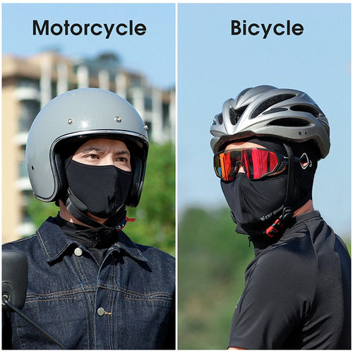 Load image into Gallery viewer, Summer Cycling Skull Cap Sun Protection Face Cover Anti-UV Headgear MTB Bike Motorcycle Men&#39;s Bicycle Helmet Liner
