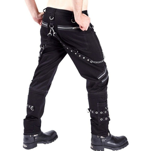 Load image into Gallery viewer, Men&#39;s Gothic Pants Punk Rock Cargo Pants Men Fashion Hip Hop Trousers Vintage Streetwear
