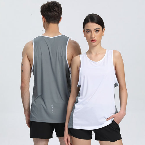 Load image into Gallery viewer, Sleeveless Vest Basketball Football Running Sports Tank Tops Gym Fitness Shirt Plus Size Multi-colored Unisex Clothing
