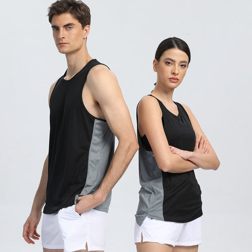 Load image into Gallery viewer, Sleeveless Vest Basketball Football Running Sports Tank Tops Gym Fitness Shirt Plus Size Multi-colored Unisex Clothing
