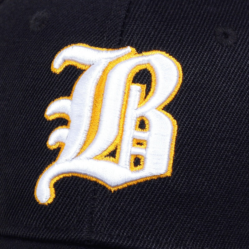 Bee baseball cap hip hop casual cotton embroidery honeybee snapback hat outdoor sports cap hats