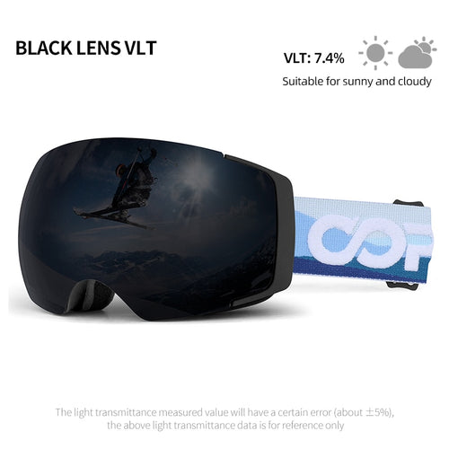 Load image into Gallery viewer, Magnetic Polarized Ski Goggles 2s Quick-Change Lens Professional Skiing Eyewear Men Women Anti-fog Snowboard Ski Glasses
