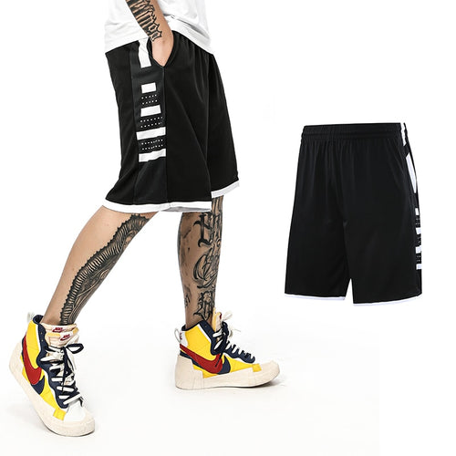 Load image into Gallery viewer, Men Basketball Shorts Loose Beach Sweatpant Tennis Soccer Sports Scanties Pant Male Jogging Running Shortpant Elastic Waistband
