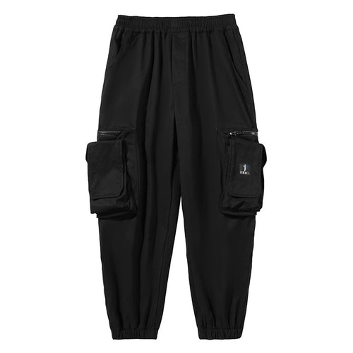 Load image into Gallery viewer, Function Cargo Pants Joggers Techwear Hip Hop Multi-Pocket Loose Tactical Trousers Black Streetwear Pant
