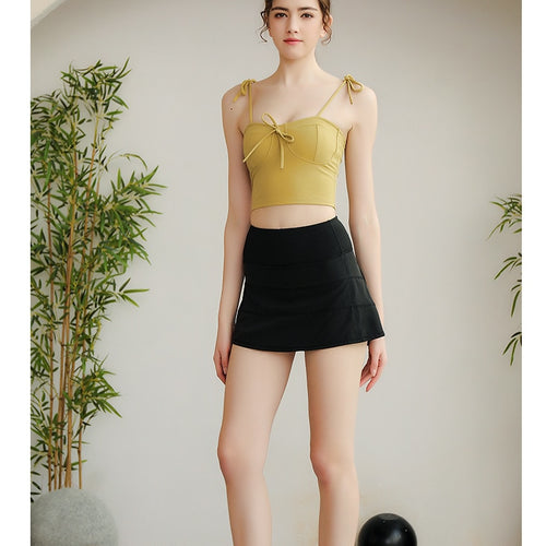 Load image into Gallery viewer, Cloud Hide Pockets Yoga Skirts Sexy High Waist Athletic Quick Dry Women Casual Sports Gym Tennis Golf Running Pleated Skort

