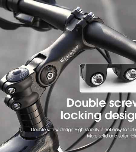 Adjustable Bicycle Handlebar Stem Variable 60 Degree Angle Riser MTB Road Bike Front Fork Stem Adapter 25.4/31.8MM