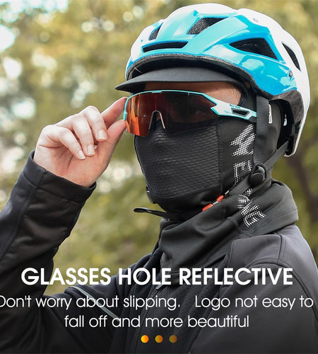 Men Women Cycling Cap Winter Windproof Sport Balaclava Ski Helmet Liner Cap Neck Warmer Bicycle Motorcycle Headwear
