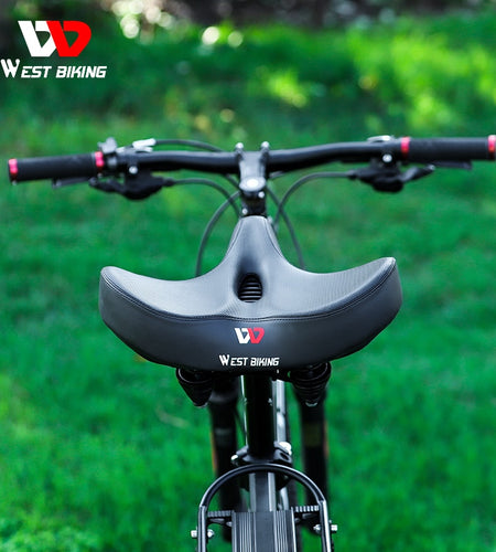 Long Distance Riding Bicycle Saddle Widen Thicken Ergonomic Soft Cushion Mountain MTB Road Bike Saddle Comfortable Cycling Seat