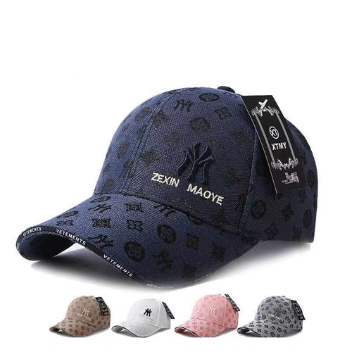 Load image into Gallery viewer, Pattern High Quality Letters Embroidery Adjustable Baseball Caps Men and Women Outdoors Sports Cap Adult Fashion Sun Hats
