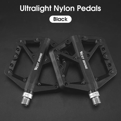 Load image into Gallery viewer, Ultralight Nylon Bicycle Pedals 2 Sealed Bearings MTB Road BMX Pedals Non-Slip Waterproof Bike Pedals Accessories
