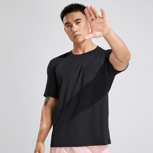 Load image into Gallery viewer, Summer Fitness Training T-shirt Men Casual Short Sleeve Shirt Male Gym Bodybuilding Tees Tops Running Sport Quick Dry Clothing
