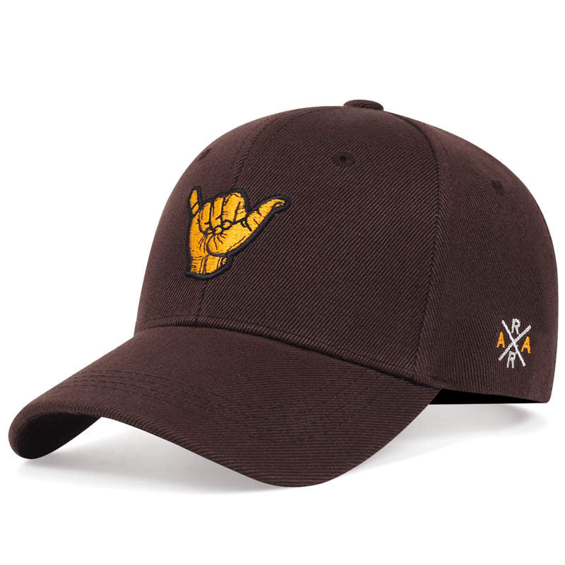 finger baseball cap outdoor sports cotton embroidery baseball cap hip hop streetwear kpop snapback hat casual