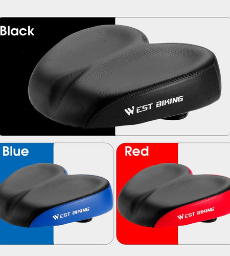 Ergonomic Bicycle Saddle Soft Widen Thicken MTB Road Bike Cushion For Long Distance Riding Comfortable Cycling Seat
