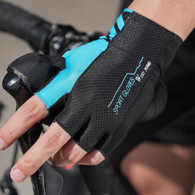 Summer Cycling Gloves Half Finger Men Women Sport Bicycle Gloves Road MTB Breathable Anti-slip Racing Bike Gloves