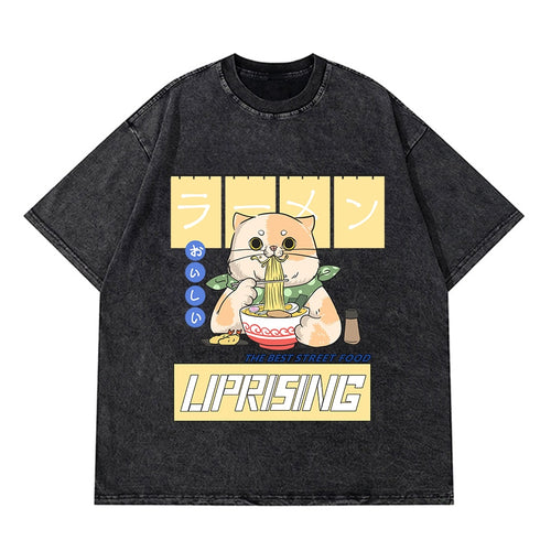 Load image into Gallery viewer, Vintage Washed Tshirts Anime T Shirt Harajuku Oversize Tee Cotton fashion Streetwear unisex top a39
