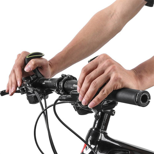 Load image into Gallery viewer, MTB Handle Bar Ends Ergonomic 22.2mm Universal Moutain Bike Ultralight Nylon Fiber Cycling Small Auxiliary Handlebar
