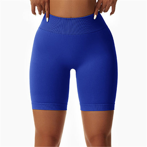 Load image into Gallery viewer, S - XL 7 Colors Seamless Yoga Shorts Gym Sport Shorts Butt Lift High Waist Shorts For Women Breathable Fitness Sportwear A088S
