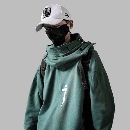 Load image into Gallery viewer, Fish Hoody Sweatshirt Men&#39;s Hoodies Streetwear Harajuku Loose Sweatshirts Male Hip Hop Cargo Clothes DG412
