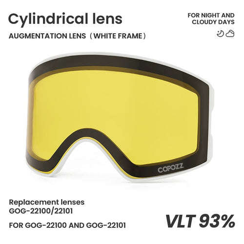 Load image into Gallery viewer, 22101 and 22100 Ski Goggles Magnetic Replacement Lenses Spherical lens and Cylindrical lens
