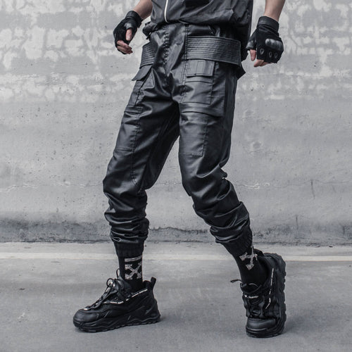 Load image into Gallery viewer, Tactical Functional Cargo Pants Men Hip Hop Waterproof Motorcycle Joggers Trousers Pant Techwear WB604
