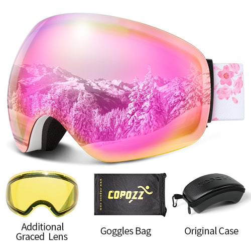 Load image into Gallery viewer, Ski Goggles UV400 Protection Ski Mask Men Women Anti-Fog Big Face Skiing Glasses Outdoor Sport Snowboard Skiing Eyewear
