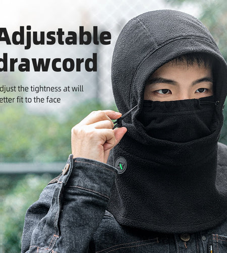 Cycling Scarf Winter Full Face Cover Balaclava Breathable Windproof Warm Hat Cold Padded Hood Mask Moto Helmet Liner