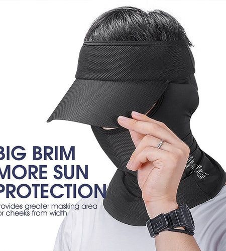 Summer Cycling Cap Anti-UV Full Face Cover Breathable Sport MTB Bike Motorcycle Balaclava Bicycle Helmet Liner Caps