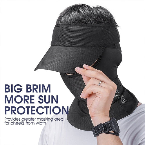 Load image into Gallery viewer, Summer Cycling Cap Anti-UV Full Face Cover Breathable Sport MTB Bike Motorcycle Balaclava Bicycle Helmet Liner Caps
