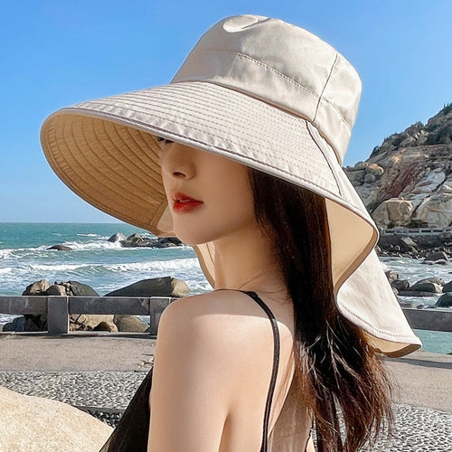 Load image into Gallery viewer, Two Ways To Wear Summer Hats For Women Fashion Irregular Bow Design Straw Hat  Sun Hat Travel Beach Hat
