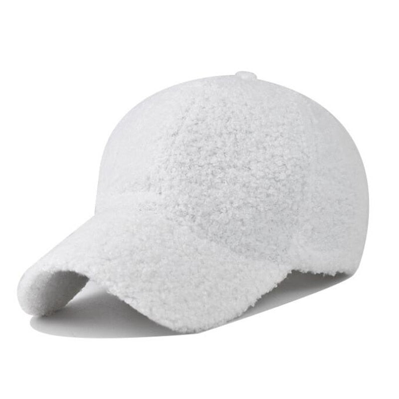 Winter spring thick plush Korean fashion Baseball Cap Spring Autumn Summer leisure Sunshade Autdoor Cap for Men and Women