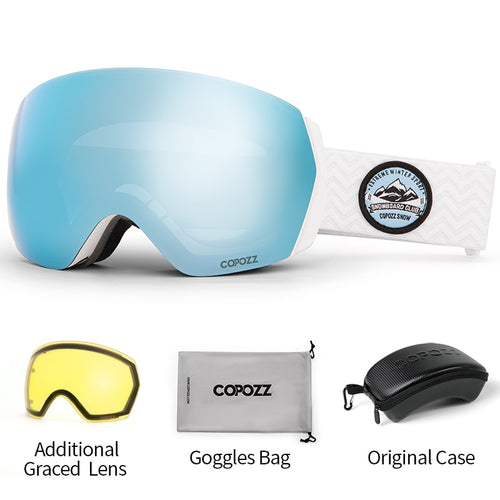 Load image into Gallery viewer, Professional Ski Goggles Double Layers Anti-fog UV400 Men Women Winter Snowmobile Eyewear Snowboard Sports Glasses
