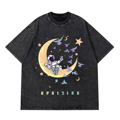 Load image into Gallery viewer, Vintage Washed Tshirts Anime T Shirt Harajuku Oversize Tee Cotton fashion Streetwear unisex top ab79v2
