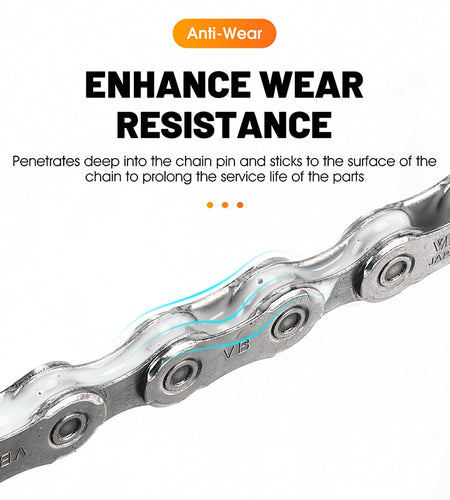 Bicycle Dry Grease Lubricant MTB Motocycle Chain Bearing Wax Oil Road Bike Squirt Chain Lube Bicycle Maintenance